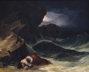 Myrsky tai haaksirikko tekijältä Theodore Gericault